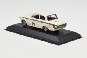 Ford Lotus Cortina Mk1 #59 J. Clark / R. Parsons Sebring 12 Hours 1964 Minichamps 1:43 400648259 Kov – obrázok 3 z 4