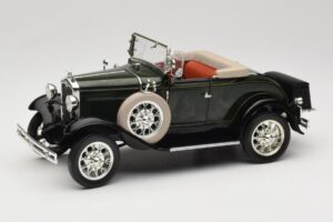 Ford Model A Tmavo Zelený Motor City 1:18 20003 Kov