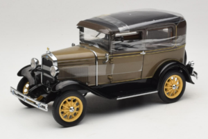 Ford Model A Tudor Chicle Drab Motor City 1:18 41003 Kov