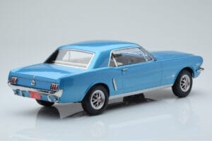 Ford Mustang Coupe Tyrkysový Norev 1:18 182800 Kov – obrázok 2 z 6