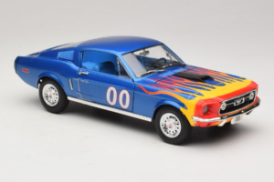 Ford Mustang Cooter's Car Dukes of Hazzard Tomy 1:18 21957P Kov – obrázok 4 z 6