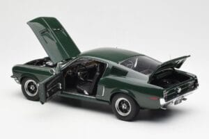 Ford Mustang GT Bullitt Zelený AUTOart 1:18 72812 Kov – obrázok 5 z 8
