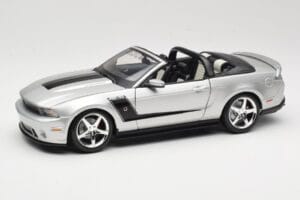Ford Mustang S197 Roush 427R Kabriolet Strieborný Maisto 1:18 31669 Kov