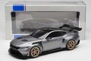 Ford Mustang S650 GTD Metallic Grey IXO 1:18 MCG18576 Kov – obrázok 6 z 6