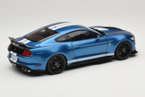Ford Mustang Shelby GT500 S550 Atlas Blue Metallic IXO 1:18 18RDC244-FO Kov – obrázok 3 z 8