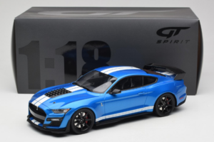 Ford Mustang Shelby GT500 S550 Modrý GT Spirit 1:18 GT268 Živica – obrázok 6 z 6