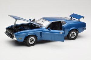Ford Mustang SportsRoof Modrý Sun Star 1:18 3612 Kov – obrázok 2 z 8