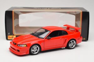 Ford Mustang SVT Cobra R SN95 Červený Maisto 1:18 531872 Kov – obrázok 8 z 8