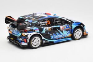 Ford Puma Rally1 #13 G. Munster / L. Louka Rally Central Europe 2023 IXO 1:18 18RMC188 Kov – obrázok 2 z 6