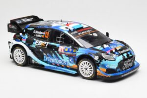 Ford Puma Rally1 #13 G. Munster / L. Louka Rally Central Europe 2023 IXO 1:18 18RMC188 Kov – obrázok 4 z 6