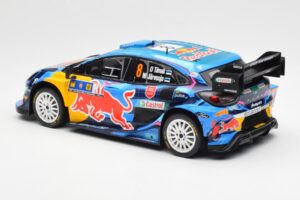 Ford Puma Rally1 #8 O. Tanak / M. Jarveoja 3rd Rally Central Europe 2023 IXO 1:18 18RMC187 Kov – obrázok 5 z 6