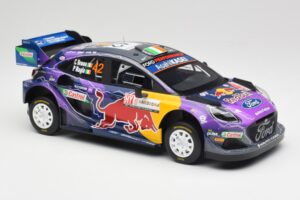 Ford Puma Rally1 #42 C. Breen / P. Nagle M-Sport Ford Rally Italia Sardegna 2022 TopSpeed 1:18 TS0491 Kov – obrázok 4 z 6