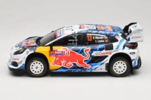 Ford Puma Rally1 #13 M-Sport Ford WRT G. Munster / L. Louka Rally Chile 2024 IXO 1:18 18RMC224 Kov – obrázok 3 z 6