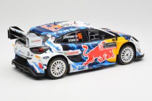 Ford Puma Rally1 WRC #16 A. Fourmaux / A. Coria Rally Monte Carlo 2024 IXO 1:18 18RMC198 Kov – obrázok 2 z 6