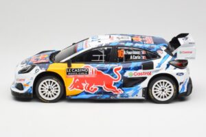Ford Puma Rally1 WRC #16 A. Fourmaux / A. Coria Rally Monte Carlo 2024 IXO 1:18 18RMC198 Kov – obrázok 3 z 6