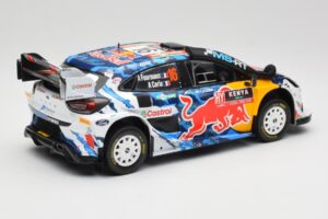 Ford Puma Rally1 WRC M-Sport #16 A. Fourmaux / A. Coria Safari Rally Kenya 2024 IXO 1:18 18RMC207 Kov – obrázok 2 z 6