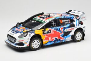 Ford Puma Rally1 WRC M-Sport #16 A. Fourmaux / A. Coria Safari Rally Kenya 2024 IXO 1:18 18RMC207 Kov