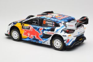 Ford Puma Rally1 WRC M-Sport #16 A. Fourmaux / A. Coria Safari Rally Kenya 2024 IXO 1:18 18RMC207 Kov – obrázok 5 z 6