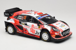 Ford Puma Rally1 WRC #22 M-Sport Ford World Rally Team M. Sesks / R. Francis Rally Poland 2024 IXO 1:18 18RMC215 Kov – obrázok 4 z 6