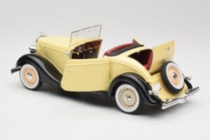 Ford Roadster Dearborn Yellow Solido 1:18 8008 Kov – obrázok 5 z 8