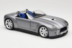 Shelby Cobra Kabriolet Grey Metallic Hot Wheels 1:18 G7220 Kov – obrázok 6 z 8