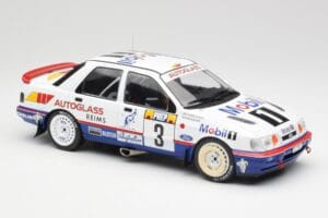 Ford Sierra RS Cosworth 4x4 #3 M. Biasion / T. Siviero Rally Monte Carlo 1992 MCG 1:18 MCG18355R Kov – obrázok 4 z 6