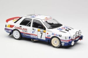Ford Sierra RS Cosworth 4x4 #7 F. Delecour / D. Grataloup Rally Monte Carlo 1992 MCG 1:18 MCG18356R Kov – obrázok 4 z 6