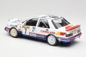 Ford Sierra RS Cosworth 4x4 #7 F. Delecour / D. Grataloup Rally Monte Carlo 1992 MCG 1:18 MCG18356R Kov – obrázok 5 z 6