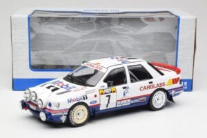 Ford Sierra RS Cosworth 4x4 #7 F. Delecour / D. Grataloup Rally Monte Carlo 1992 MCG 1:18 MCG18356R Kov – obrázok 6 z 6