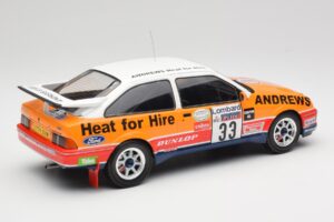 Ford Sierra RS Cosworth #33 R. Brookes RAC Rally 1989 IXO 1:18 18RMC115 Kov – obrázok 2 z 6