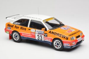 Ford Sierra RS Cosworth #33 R. Brookes RAC Rally 1989 IXO 1:18 18RMC115 Kov – obrázok 4 z 6