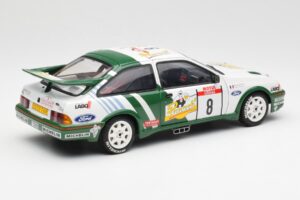 Ford Sierra RS Cosworth #8 D. Auriol / B. Occelli Rally Tour de Corse 1988 AUTOart 1:18 88812 Kov – obrázok 3 z 8