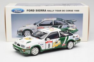 Ford Sierra RS Cosworth #8 D. Auriol / B. Occelli Rally Tour de Corse 1988 AUTOart 1:18 88812 Kov – obrázok 8 z 8