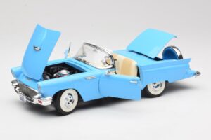 Ford Thunderbird Kabriolet Modrý Road Signature 1:18 92358 Kov – obrázok 2 z 8