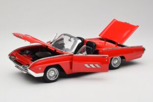 Ford Thunderbird Kabriolet Červený Anson 1:18 30334 Kov – obrázok 2 z 8