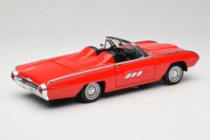 Ford Thunderbird Kabriolet Červený Anson 1:18 30334 Kov – obrázok 3 z 8