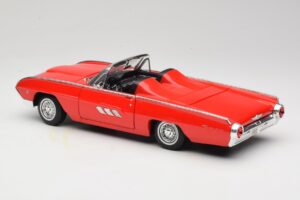 Ford Thunderbird Kabriolet Červený Anson 1:18 30334 Kov – obrázok 7 z 8