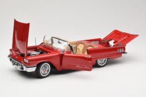 Ford Thunderbird Kabriolet Červený Sun Star 1:18 4311 Kov – obrázok 2 z 8