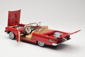 Ford Thunderbird Kabriolet Červený Sun Star 1:18 4311 Kov – obrázok 5 z 8