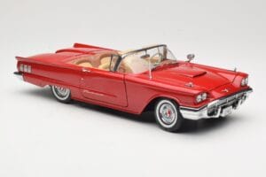 Ford Thunderbird Kabriolet Červený Sun Star 1:18 4311 Kov – obrázok 6 z 8