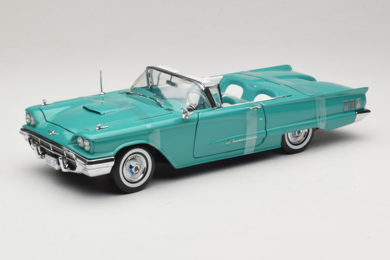 Ford Thunderbird Kabriolet Zelený Sun Star 1:18 4315-P1 Kov