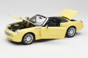 Ford Thunderbird Show Car Žltý Maisto 1:18 50335 Kov – obrázok 2 z 8