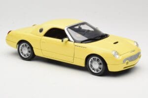Ford Thunderbird Show Car Žltý Maisto 1:18 50336 Kov – obrázok 6 z 8