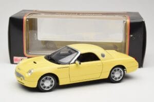 Ford Thunderbird Show Car Žltý Maisto 1:18 50336 Kov – obrázok 8 z 8
