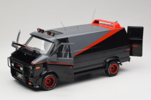 GMC Vandura A-Team Van Hot Wheels 1:18 V7439 Kov – obrázok 2 z 8