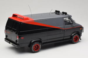 GMC Vandura A-Team Van Hot Wheels 1:18 V7439 Kov – obrázok 3 z 8