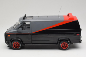 GMC Vandura A-Team Van Hot Wheels 1:18 V7439 Kov – obrázok 4 z 8