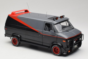 GMC Vandura A-Team Van Hot Wheels 1:18 V7439 Kov – obrázok 6 z 8