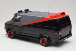 GMC Vandura A-Team Van Hot Wheels 1:18 V7439 Kov – obrázok 7 z 8