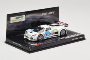 HHF Hybrid Concept Car #11 H-H. Frentzen / Muller / Schwager / Engels 24 Hours Nurburgring 2008 Minichamps 1:43 437080911 Kov – obrázok 2 z 4